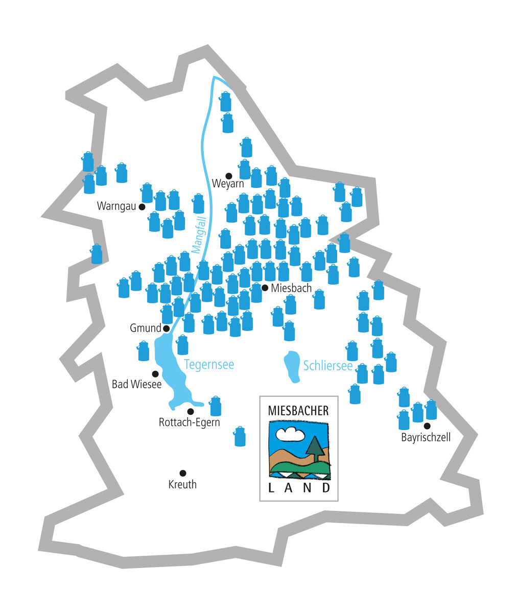 milch milchbauern karte
