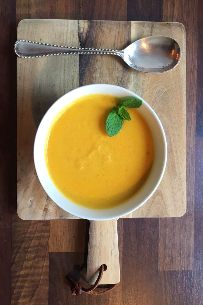 Karotten Curry Suppe 1