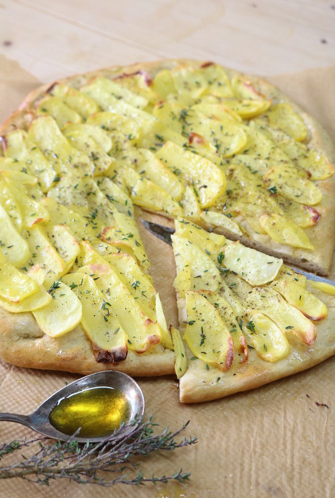 Kartoffel­pizza