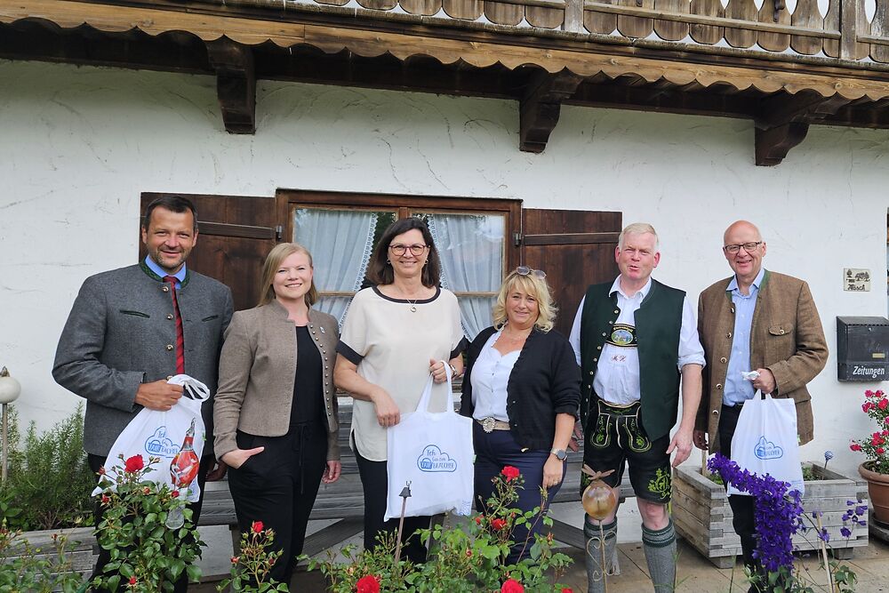 17.06.2024 Ilse Aigner zu Besuch bei TÖLZER LAND Eiererzeuger
