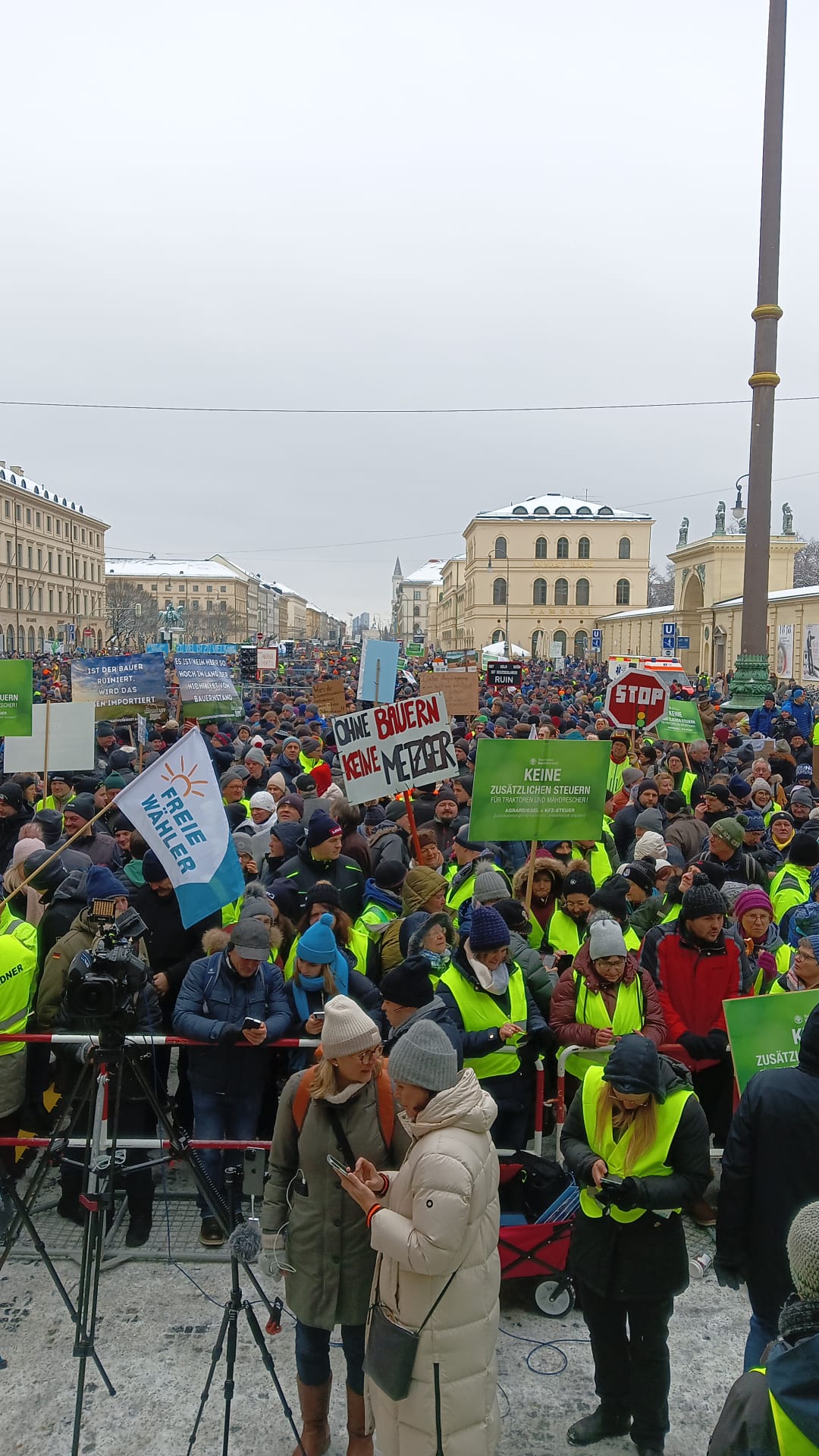 UL Protestaktion MUC Bauern2 2024 01 08